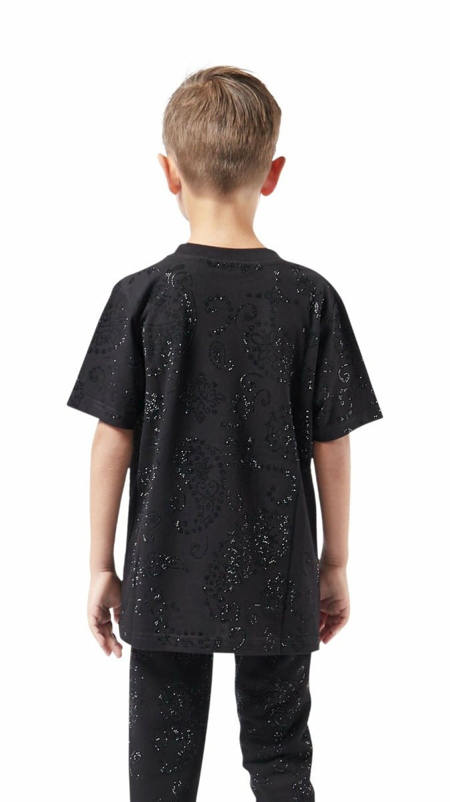 Junior My Brand T-Shirts | Black Stones Bandana T-Sh