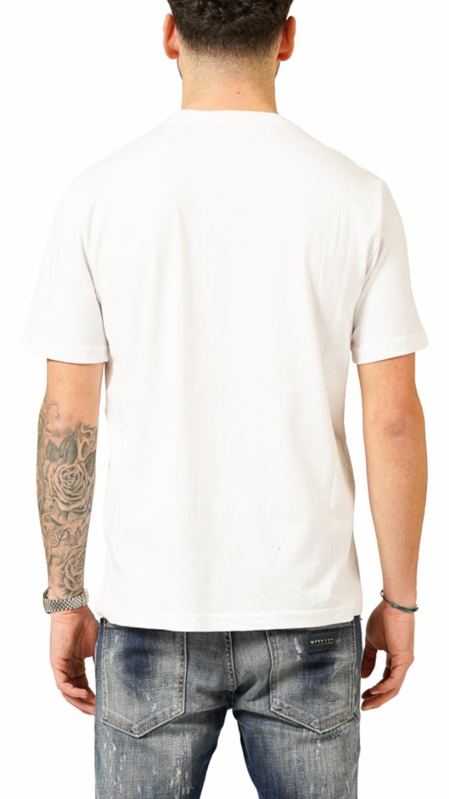 Heren My Brand T-Shirts | My Brand Logo White T-Shirt