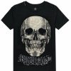 Junior My Brand T-Shirts | White Skull T-Shirt Black