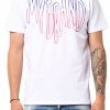 Heren My Brand T-Shirts | Mb Logo Sky Magenta Gradient Tshirt