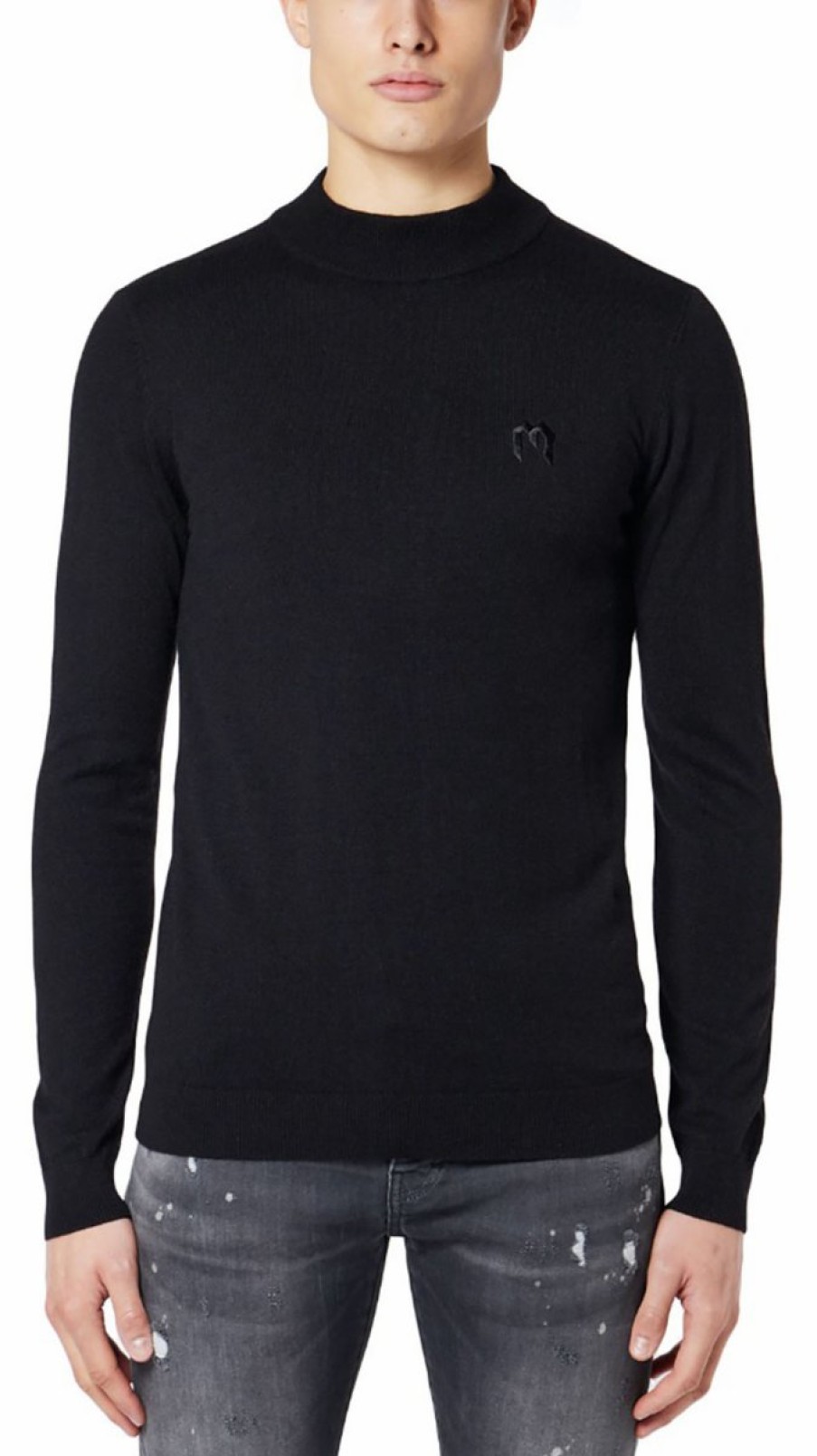 Heren My Brand Truien | M Mock Neck Sweater