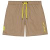 Heren My Brand Zwemkleding | Basic Swim Short Capsule Light Brown