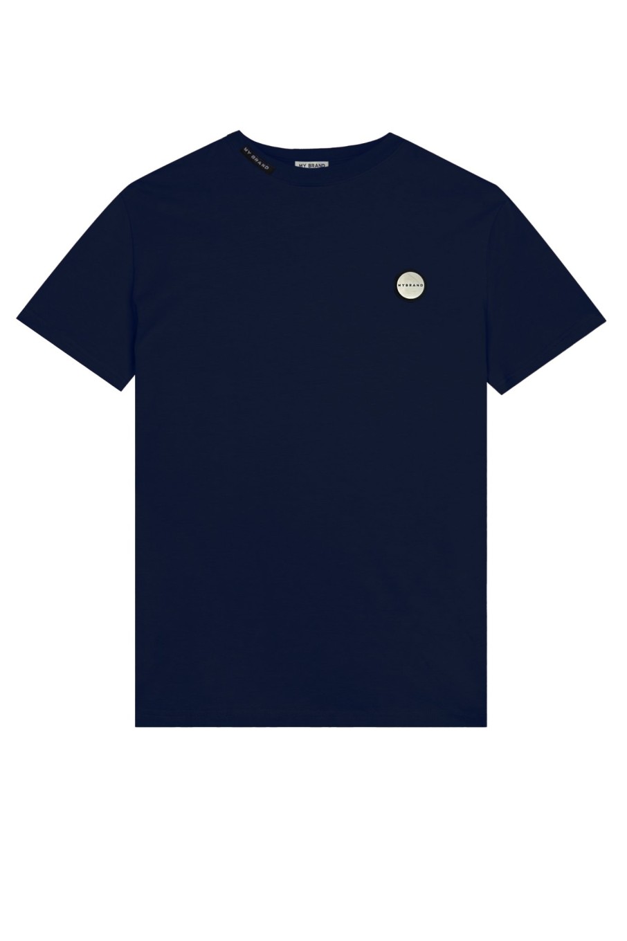 Heren My Brand T-Shirts | Basic Capsule Navy Tshirt