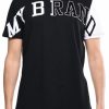 Heren My Brand T-Shirts | Black And White T Shirt C