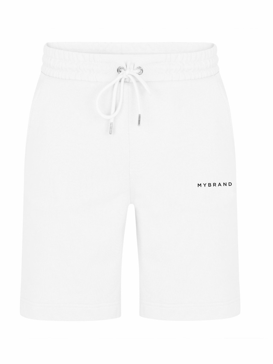 Junior My Brand Korte Broek | Rainbow College Shorts White