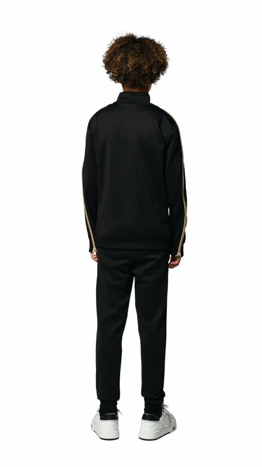 Junior My Brand Trainingspakken | Gold Zipper Tracksuit Jacket