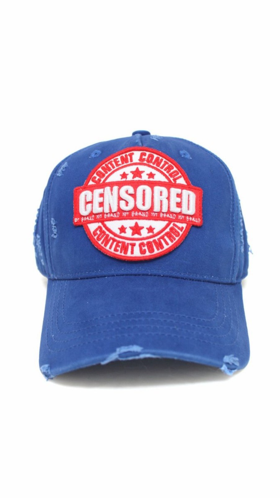 Heren My Brand Caps | Censored Cap Kobalt Blue