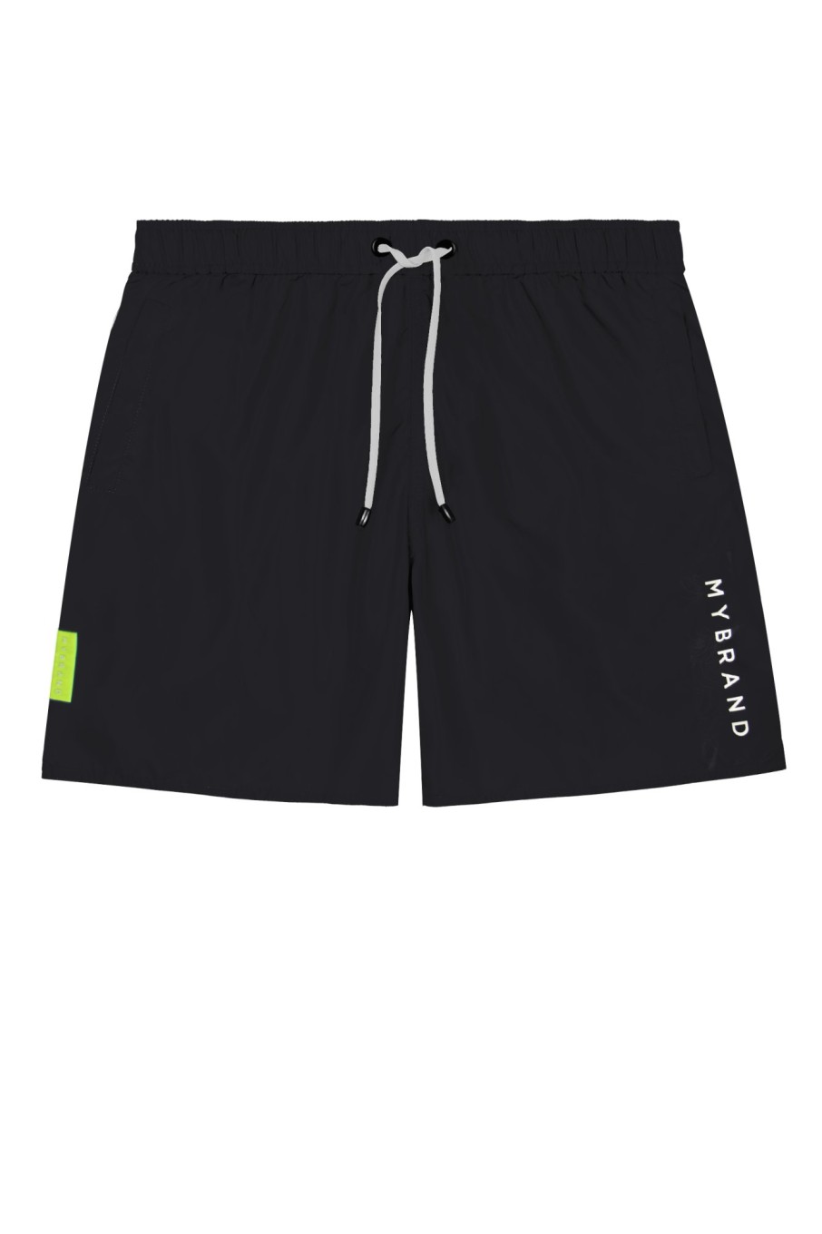 Heren My Brand Zwemkleding | Basic Swim Capsule Short White Black