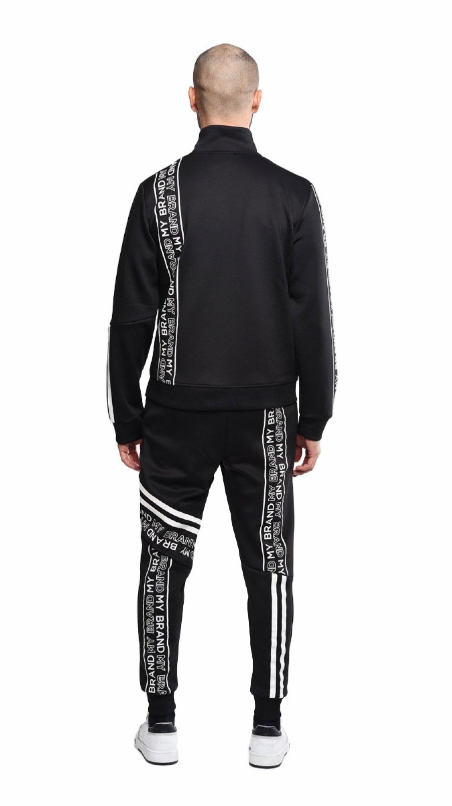 Heren My Brand Trainingspakken | Striped & Branded Tracksuit