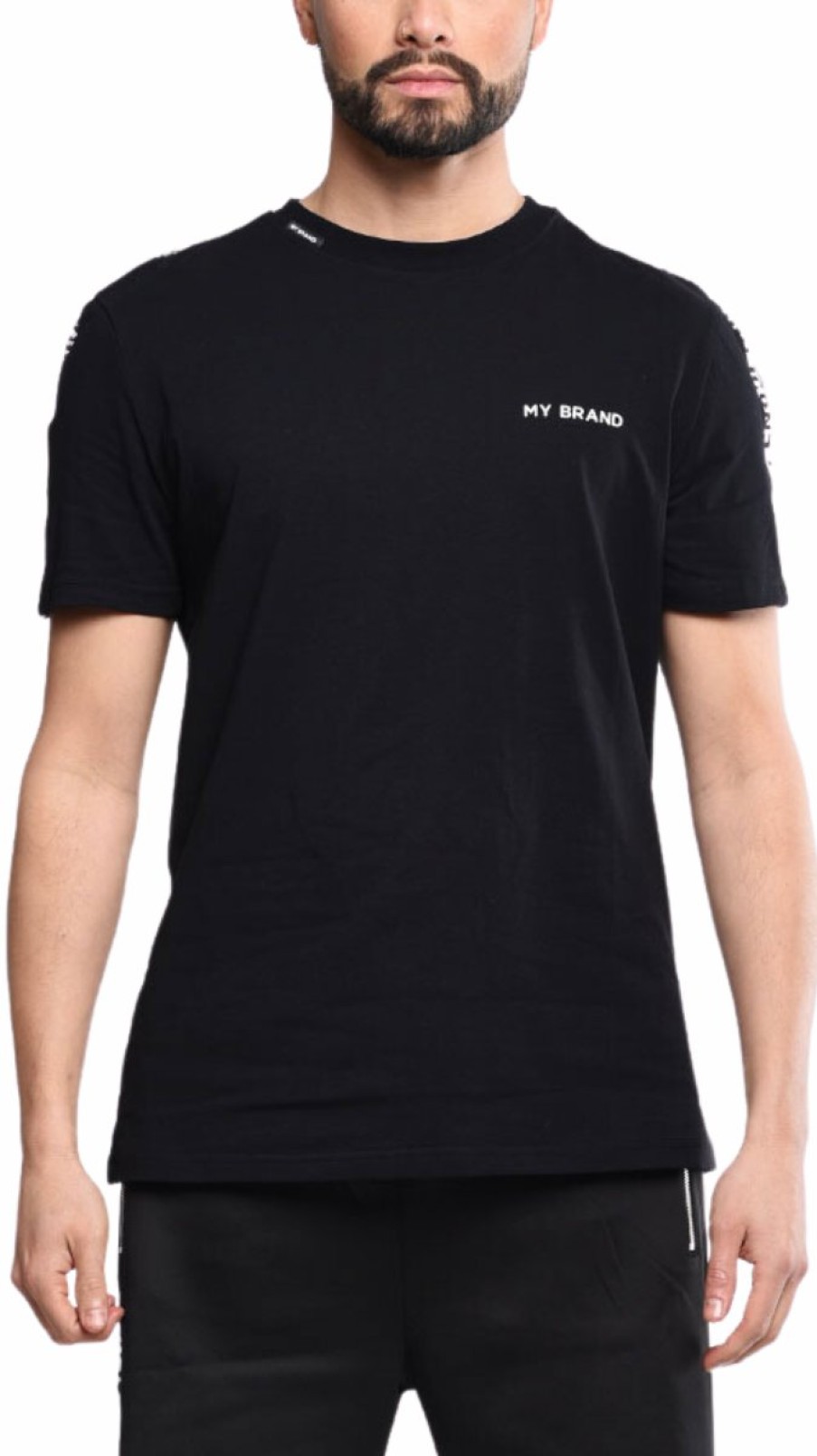 Heren My Brand T-Shirts | Track T-Shirt Icons Black