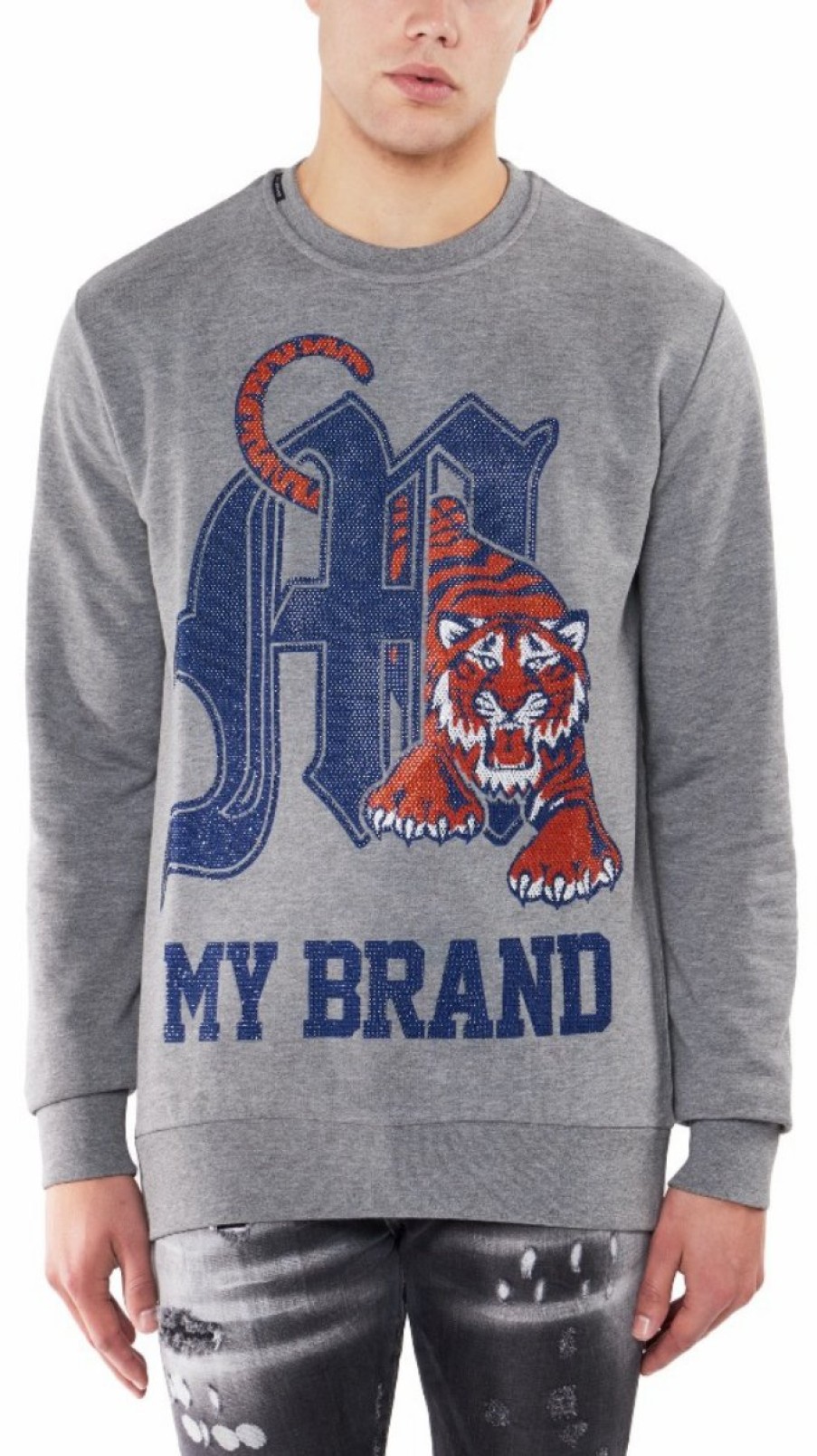 Heren My Brand Truien | Tiger Sports Sweater