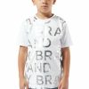 Junior My Brand T-Shirts | Silver Allover My Brand T