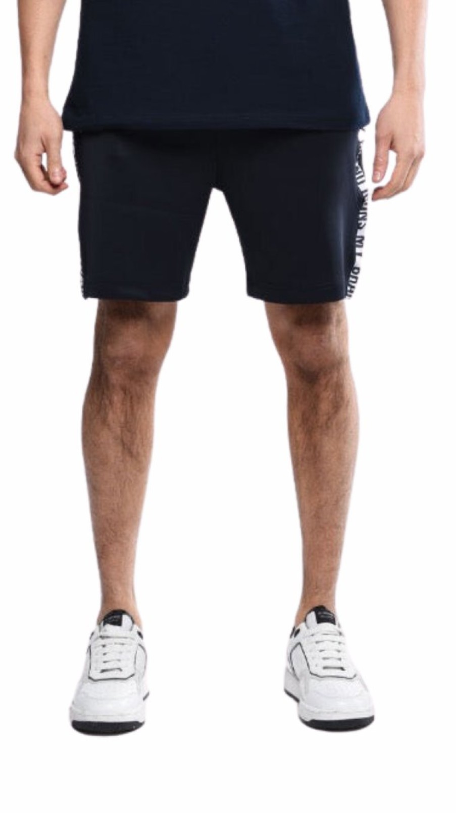 Heren My Brand Korte Broek | Track Short Icons Navy